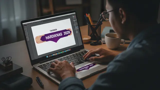 Ilustrasi Inspirasi Ucapan Hardiknas 2026 untuk Media Sosial/Gemini AI
