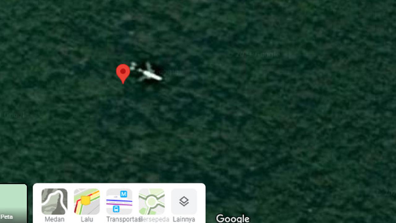 Citra Satelit Diduga Bangkai Pesawat MH370 di Google Maps