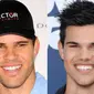 Dua selebriti Hollywood yang serupa tapi tak sama, Kris Humphries dan Taylor Lautner (sumber:Huffington Post)