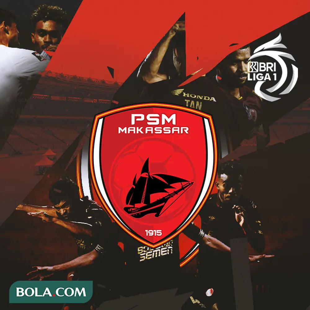 Liga 1 - Ilustrasi Logo PSM Makassar BRI Liga 1