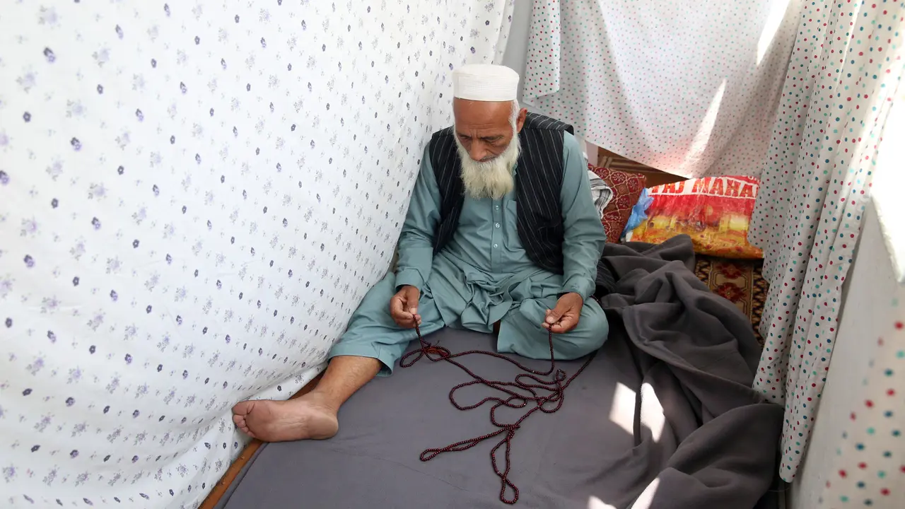Intip Muslim Afghanistan Itikaf di Bulan Ramadan