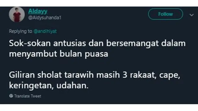 6 Drama Soal 'Sok-sok Antusias Sambut Ramadan' Ini Bikin Senyum Kecut