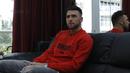 Striker baru Persija Jakarta, Marko Simic, saat ditemui di Kawasan Kemayoran, Jakarta, Jumat (5/1/2018). Pemain asal Kroasia itu resmi memperkuat Macan Kemayoran  dengan durasi kontrak selama dua musim. (Bola.com/M Iqbal Ichsan)