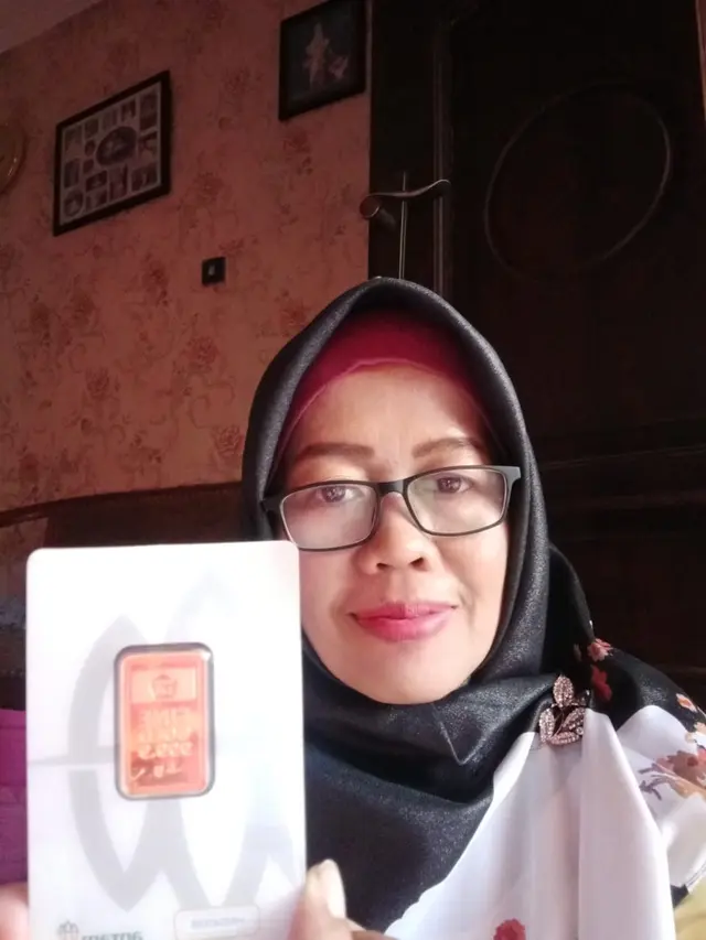 Noveritha, founder Bank Sampah Kenanga