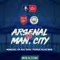 Piala FA - Arsenal Vs Manchester City (Bola.com/Adreanus Titus)