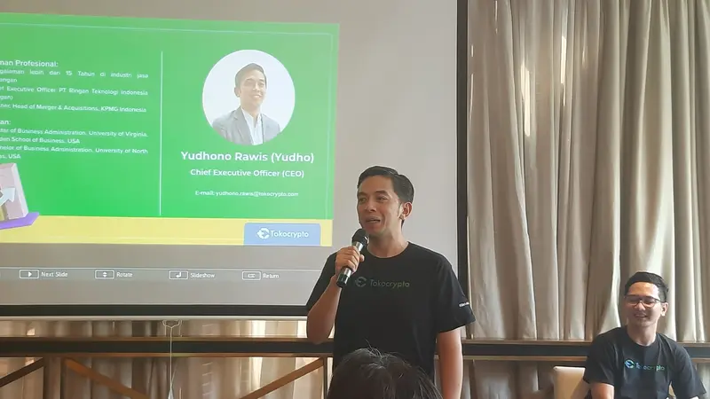 CEO Tokocrypto, Yudhono Rawis