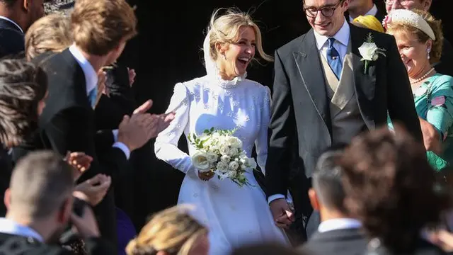 6 Momen Pernikahan Ellie Goulding, Mewah Bak Keluarga Kerajaan Inggris