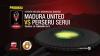 Prediksi Madura United VS Perseru Serui (Liputan6.com / Angga Priandika)