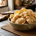 Cara Membuat Kerupuk Nasi Bawang dari Nasi Sisa, Renyah dan Gurih