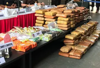 Direktorat Reserse Narkoba Polda Metro Jaya menangkap 1.672 tersangka terdiri dari pemakai hingga pengedar dalam dua bulan terakhir. (Liputan6.com/ Ady Anugrahadi)