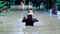 Banjir yang terjadi di Aceh awal tahun 2022 (Liputan6.com/Ist)