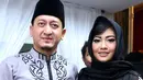 "Alhamdulillah sebagai sahabat, kenalan dan saudara seiman saya bisa ikut serta berkesempatan mendoakan almarhumah Julia Perez yang hari ini genap 40 hari," kata Ustad Zaki Mirza sesaat sebelum memulai tausyiahnya. (Nurwahyunan/Bintang.com)
