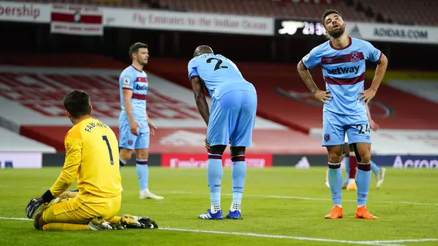 Arsenal Susah Payah Tundukkan West Ham United