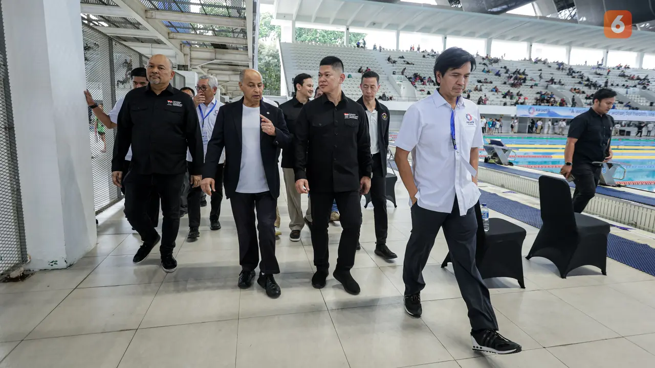 Foto: Presiden Federasi Akuatik Internasional Kunjungi Indonesia Open Aquatic Championships 2025