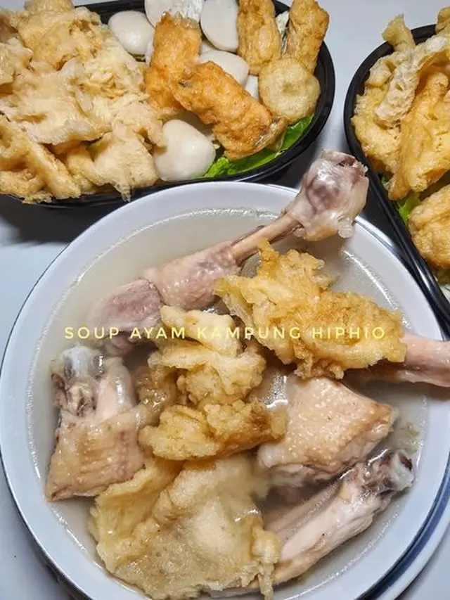 Sup Ayam Kampung Hiphio