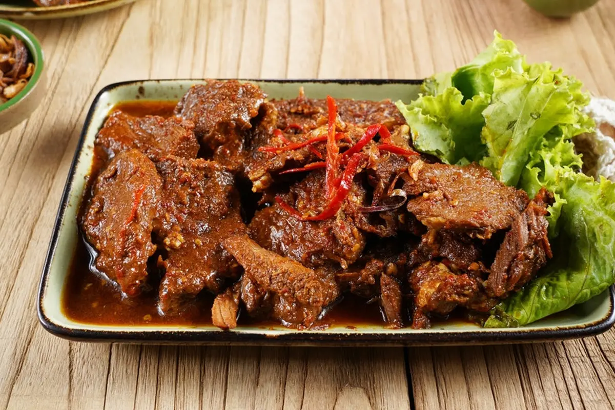daging masak hitam Jambi