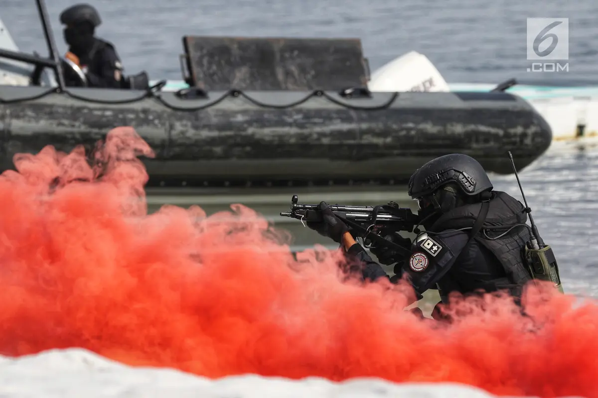 Satgultor TNI Gelar Simulasi Penanggulangan Aksi Terorisme