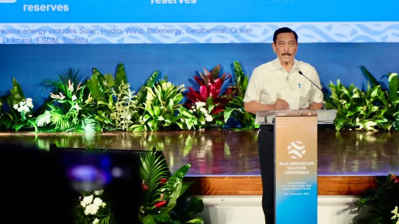 Menteri Koordinator Bidang Kemaritiman dan Investasi (Menko Marves) Luhut Binsar Pandjaitan