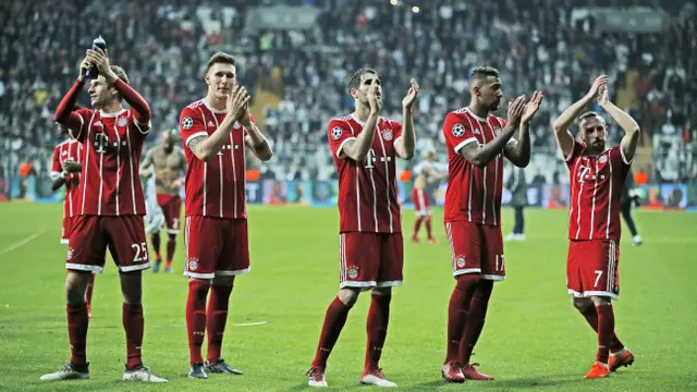 Bayern Munchen, Besiktas, Liga Champions