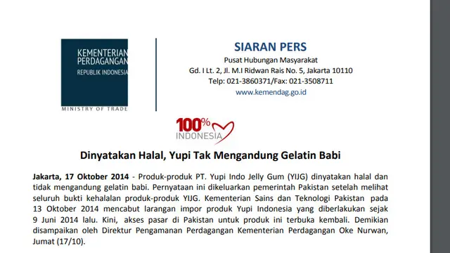 [Cek Fakta] Viral Video yang Mengklaim Permen Yupi Dibuat dari Kulit Babi, Ini Faktanya