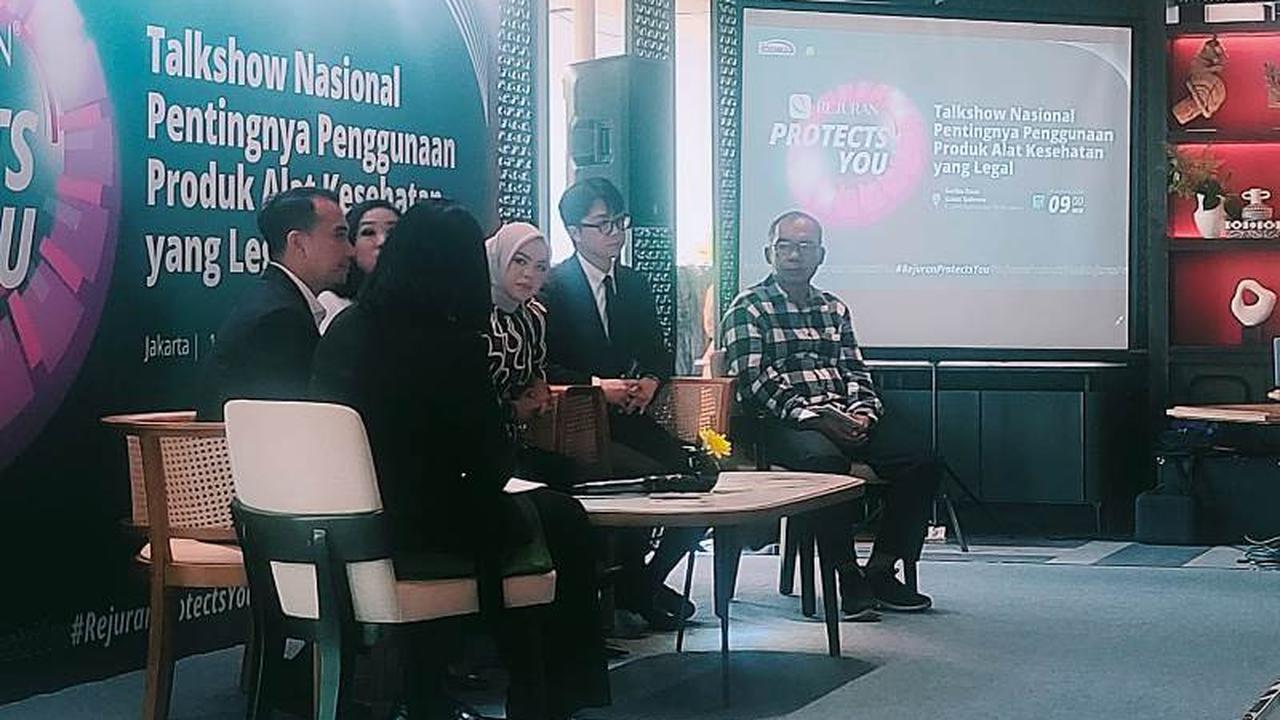 Talkshow Nasional Pentingnya Penggunaan Produk Alat Kesehatan yang Legal bersama idsMED.  foto: dok. liquid