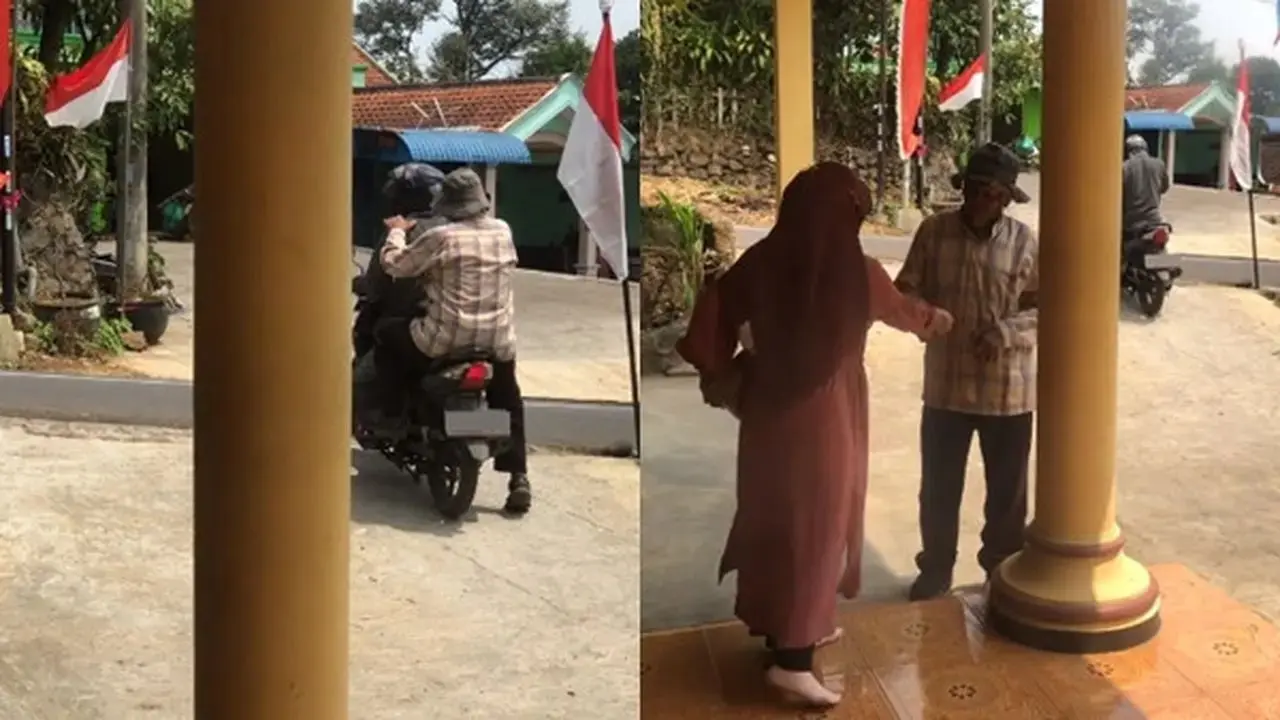 Pengemis Zaman Sekarang Bisa Jemput Bola Pakai Sepeda Motor