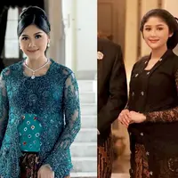 Lihat di sini tampilan Erina Gudono kenakan kebaya kutubaru saat hamil. [@erinagudono].