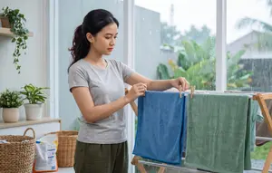 7 Cara Membuat Handuk Cepat Kering Meski Musim Hujan, Tips Ampuh Bebas Bau Apek