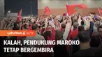 Kalah dari Kroasia 1-2 dan gagal menempati peringkat tiga, prestasi Maroko tetap pantas dibanggakan. Para pendukung Maroko tetap bangga dan bergembira usai pertandingan Maroko kontra Kroasia. Begini kegembiraan pendukung Maroko.