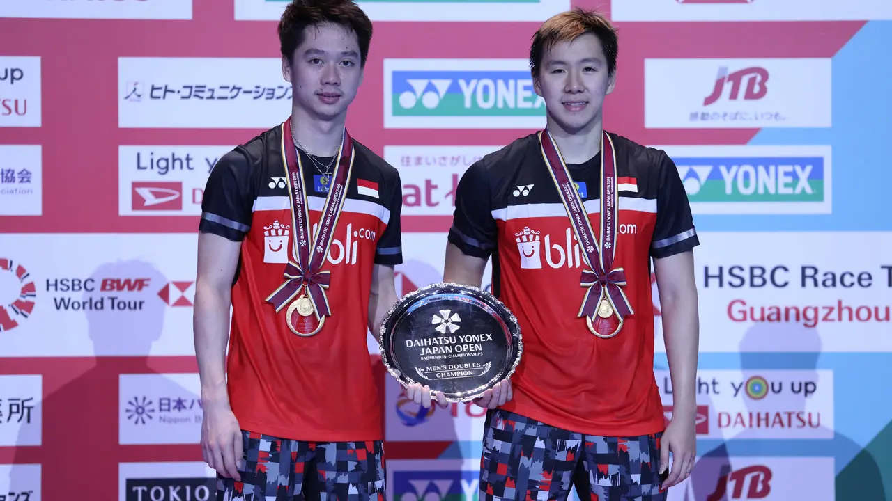 Kevin Sanjaya Sukamuljo / Marcus Fernaldi Gideon - Japan Open 2019