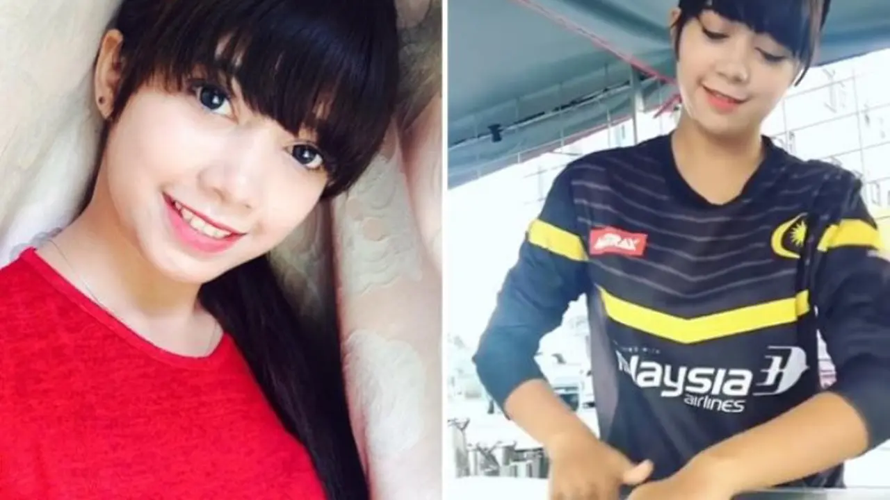 Kecantikan Gadis Penjual Roti Cane Ini Viral di Internet