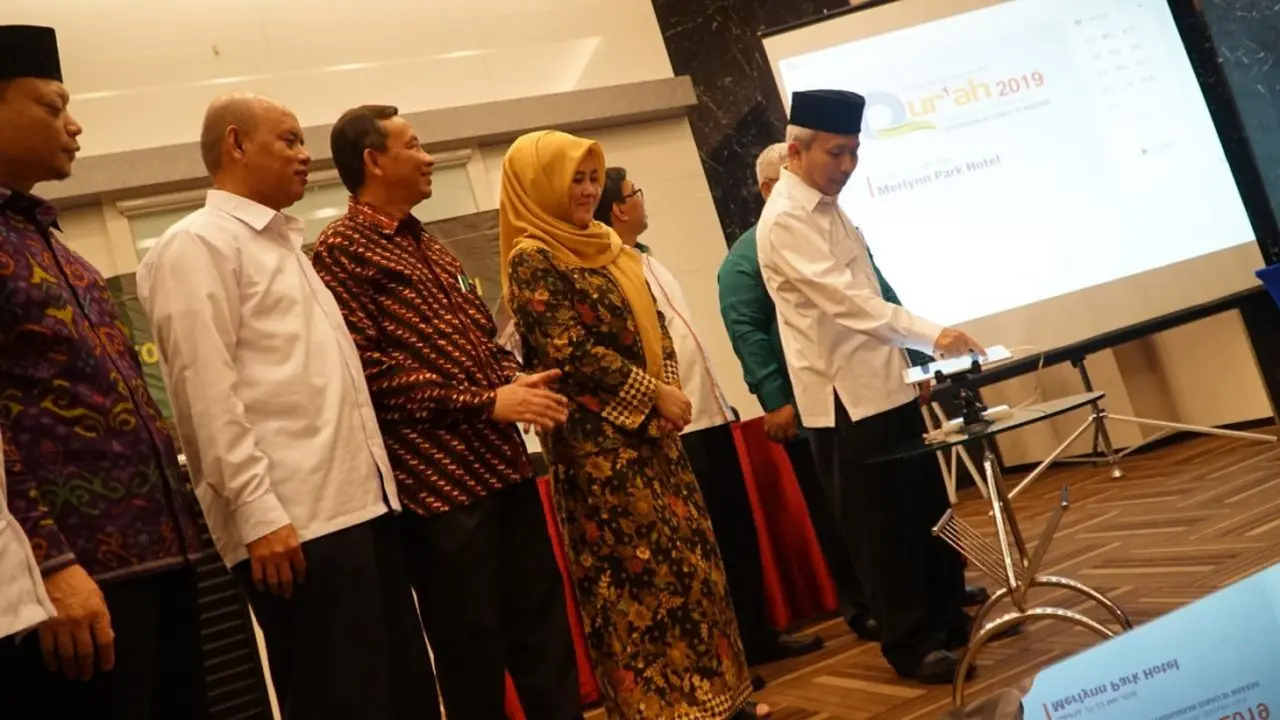 Kementerian Agama melaksanakan Qur’ah (pengundian) penempatan jemaah haji berdasarkan sistem zonasi pada tahun ini. Dok Kemenag