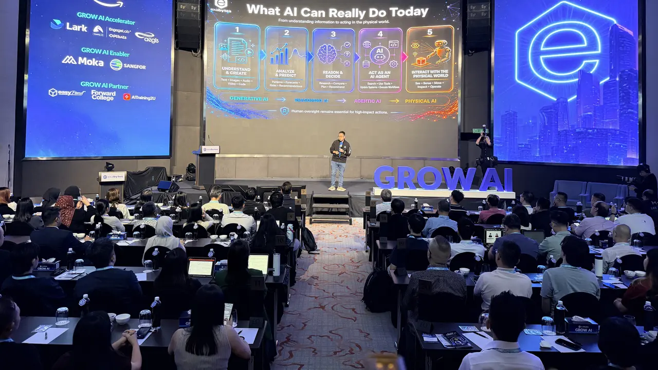 Program pendampingan 'Gapai Pasar Global dengan AI'. Credit: Exabytes