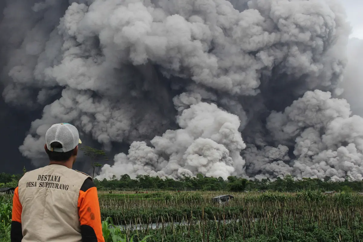 Dampak Erupsi Gunung Semeru, Desa Supiturang Luluh Lantak