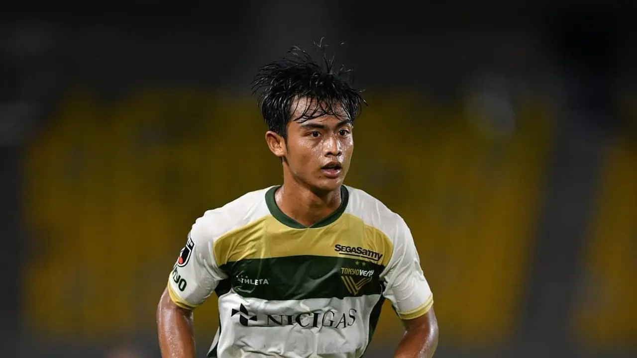 Pratama Arhan debut di Tokyo Verdy. (J League).