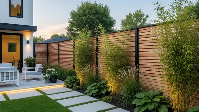 15 Tips Desain Pagar Belakang Rumah, Privasi Stylish untuk Hunian Modern
