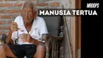 Mbah Gotho yang diyakini menjadi manusia tertua di dunia, memiliki resep panjang umur