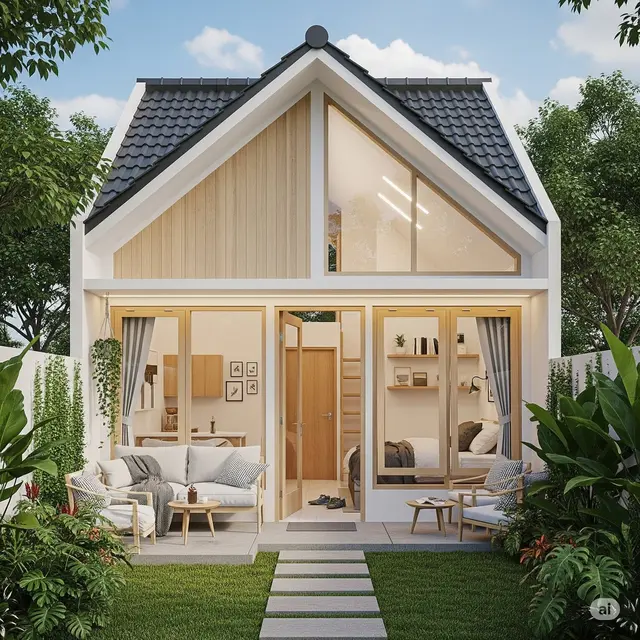 Rumah Bergaya Skandinavia