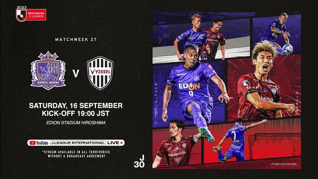 Sanfrecce Hiroshima vs Vissel Kobe di J1 League 2023