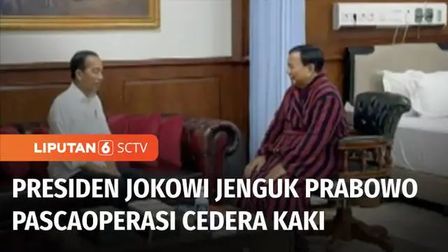 Presiden RI terpilih periode 2024-2029, Prabowo Subianto sukses menjalani operasi cedera kaki yang menimpanya saat aktif bertugas di TNI dulu. Operasi tersebut dilakukan di Rumah Sakit Pusat Pertahanan Nasional, Jakarta Selatan. Presiden Joko Widodo ...