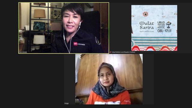 Dokumentasi Tim Ubud Writers  Readers Festival 2021