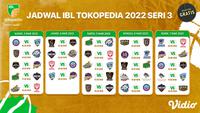 Link Live Streaming IBL 2022 Seri Ketiga di Vidio, 3-7 Maret 2022. (Sumber : dok. vidio.com)