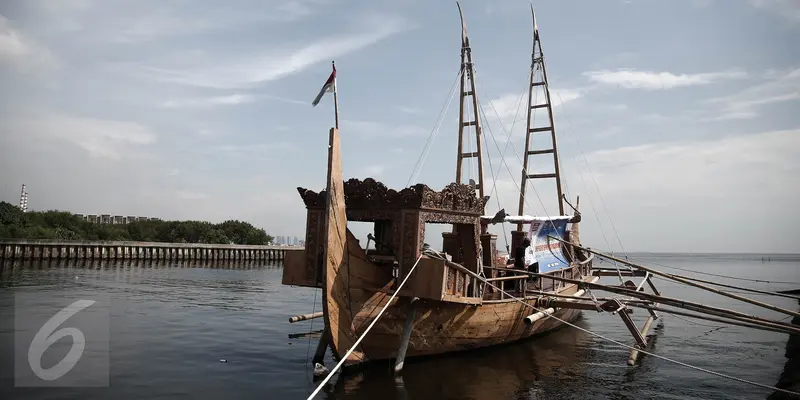 20160511-Melihat Persiapan Kapal Ekspedisi Majapahit Arungi Asia