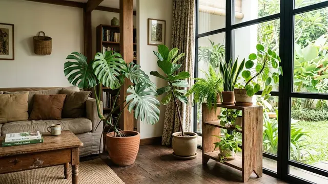 Kesalahan Menaruh Tanaman Indoor di Dalam Rumah/AI Generated