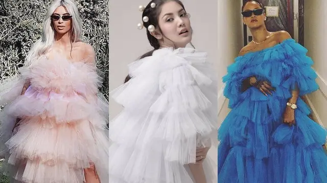 [Bintang] Sering Disindir Netizen, Baju Nindy Ayunda Ini Malah Jadi Pelopor Fashion Kim Kardashian, Rihanna dan Dua Lipa