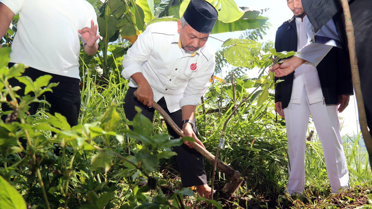 Cawagub Jabar nomor urut 3 Ahmad Syaikhu. (Liputan6.com/Huyogo Simbolon)