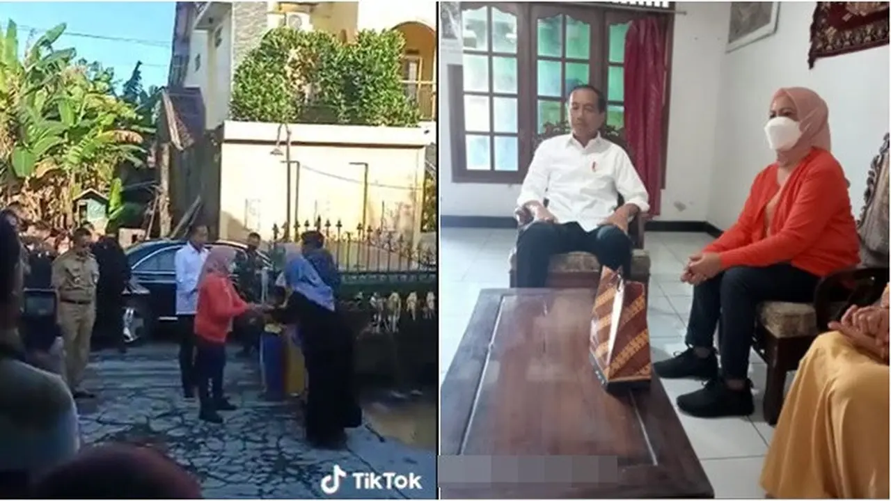6 Momen Presiden Jokowi Takziah ke Rumah Sahahat, Teman Merintis Usaha Mebel