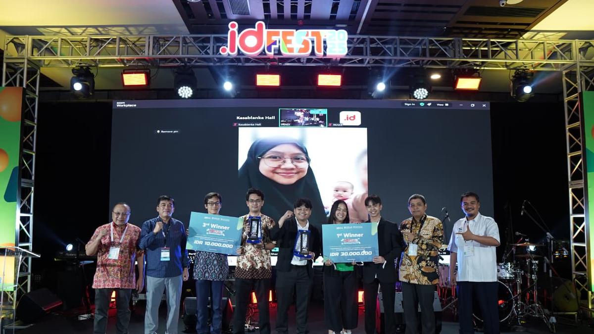 Ini Daftar Pemenang DeveloperDay di Ajang .idFest 2025, Siapa Juaranya?