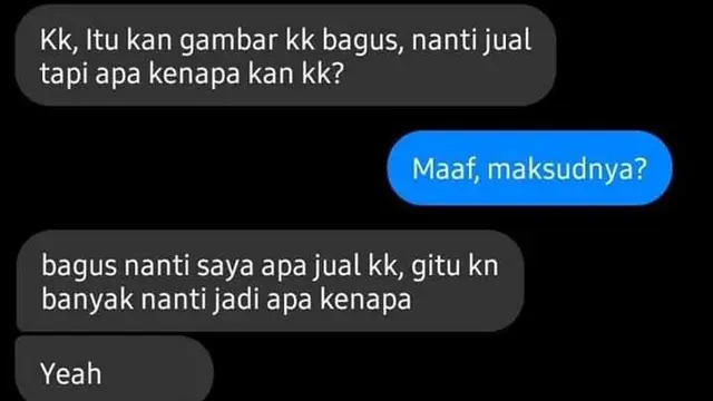 6 Chat Gagal Paham Ini Kocak Banget, Bikin Mikir Keras