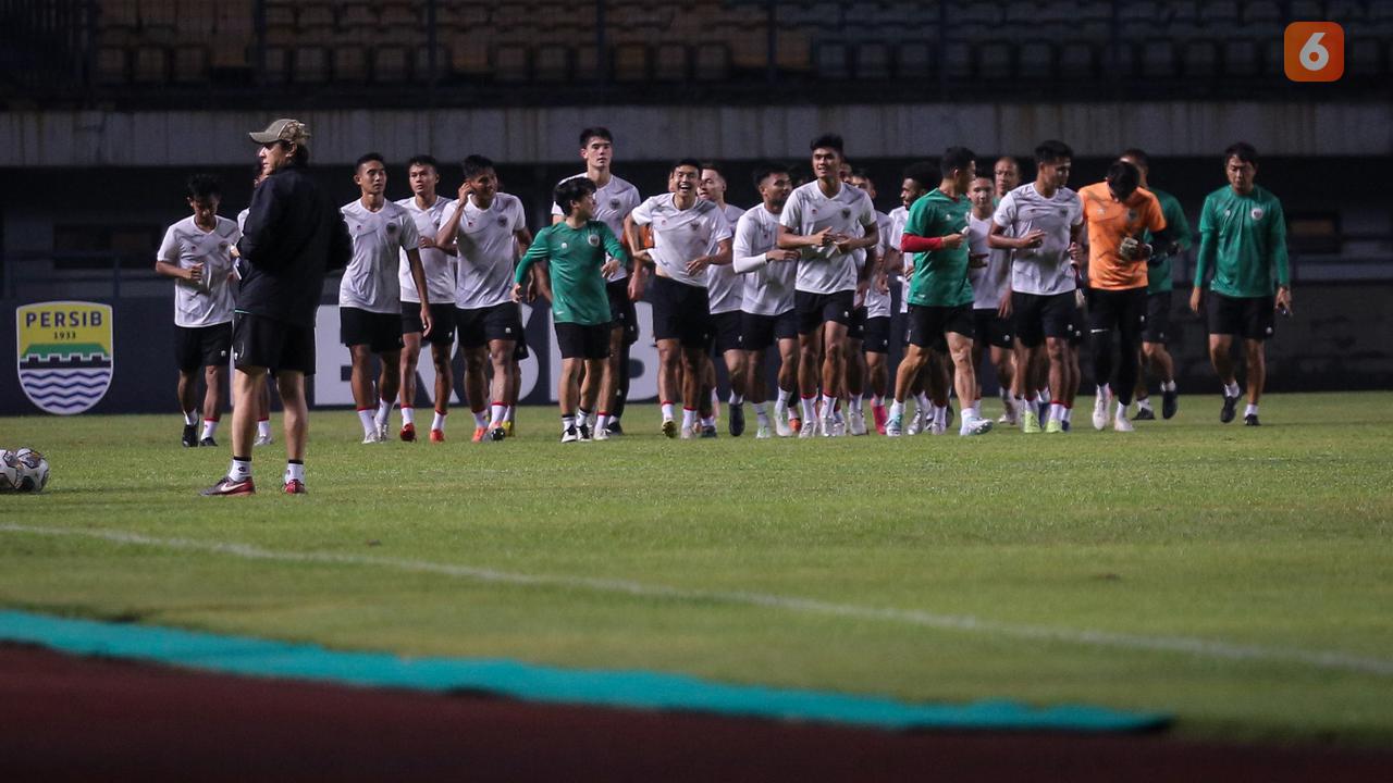 Foto: Optimisme Misi Terselubung Timnas Indonesia saat Jalani Latihan Terakhir Jelang Hadapi Curacao dalam Laga FIFA Matchday